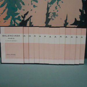 12 Balenciaga Paris 10 Avenue George V L'eau Rose New